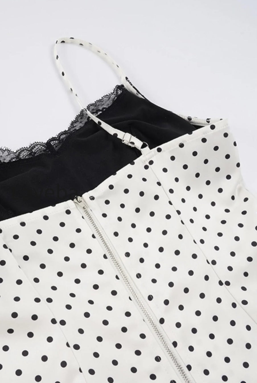 sexy-lace-polka-dot-patchwork-slim-cami-top