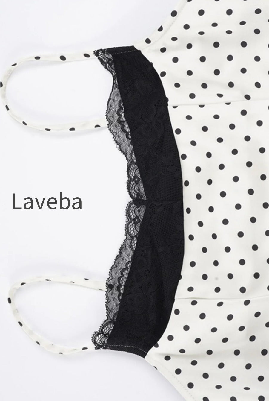 sexy-lace-polka-dot-patchwork-slim-cami-top