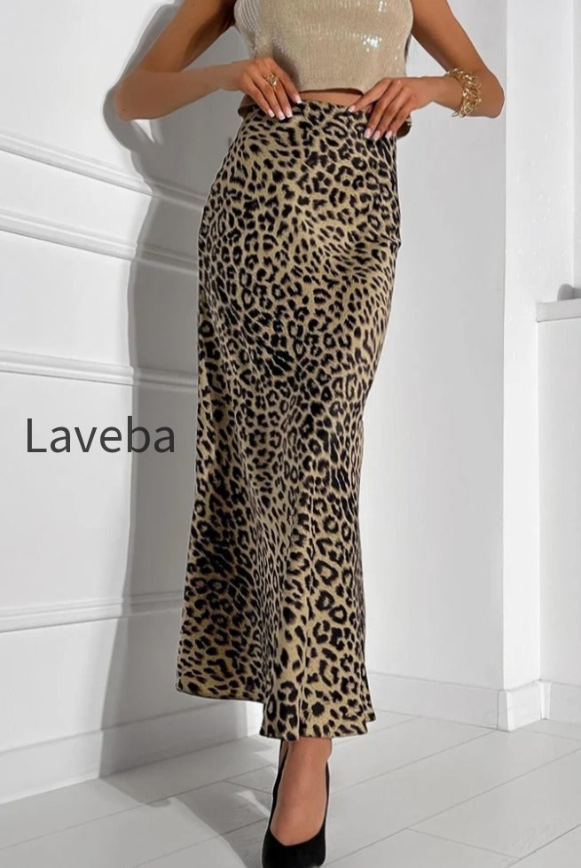 leopard-satin-fishtail-maxi-skirt